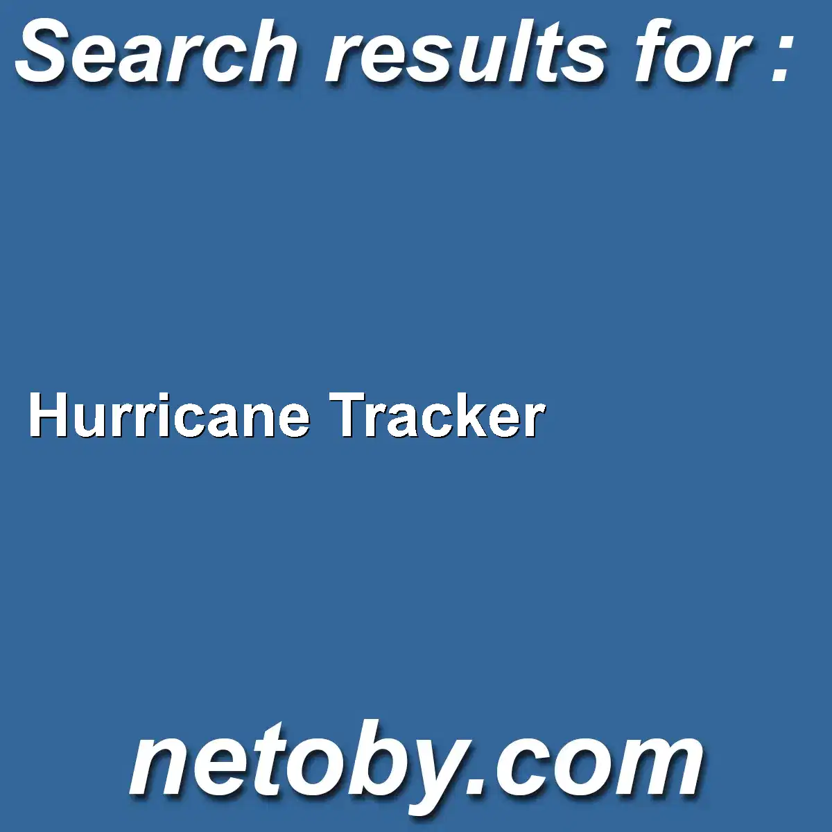 ﻿Hurricane Tracker