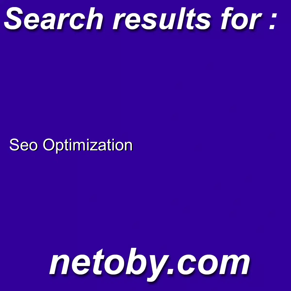 ﻿Seo Optimization