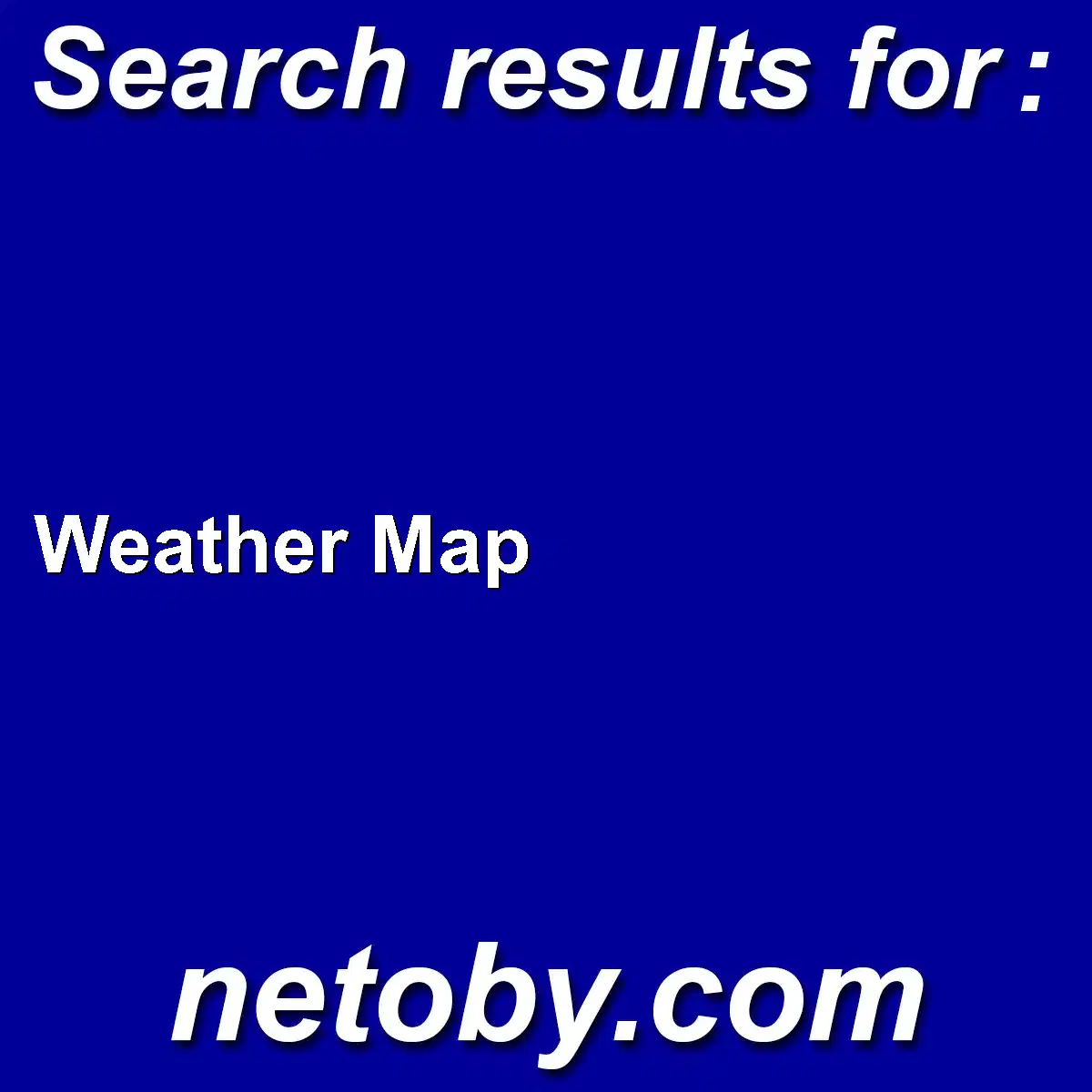 ﻿Weather Map